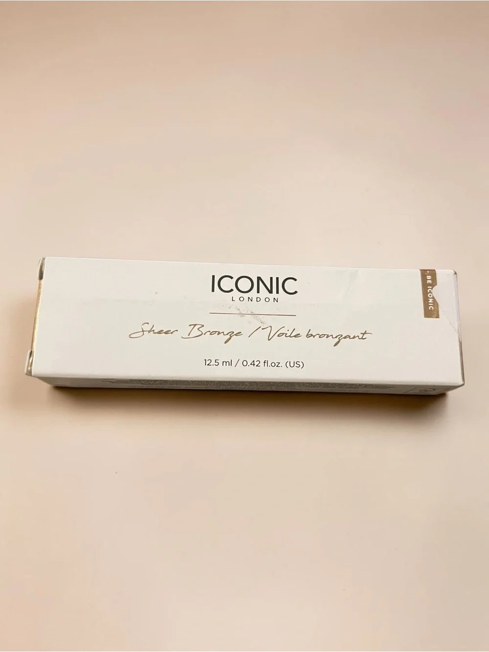 🪷 ICONIC London Sheer Bronze Liquid Bronzer Tube in Metallic Bronze
